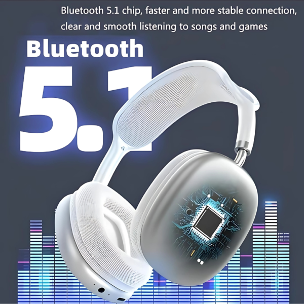 Wireless Max9 Gaming Headphone With Mic - Image 3