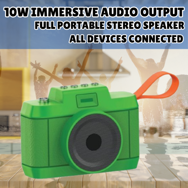 Click 10W Portable Stereo Speaker - Image 2