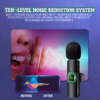 Portable King9 Dual Wireless Collar Mic