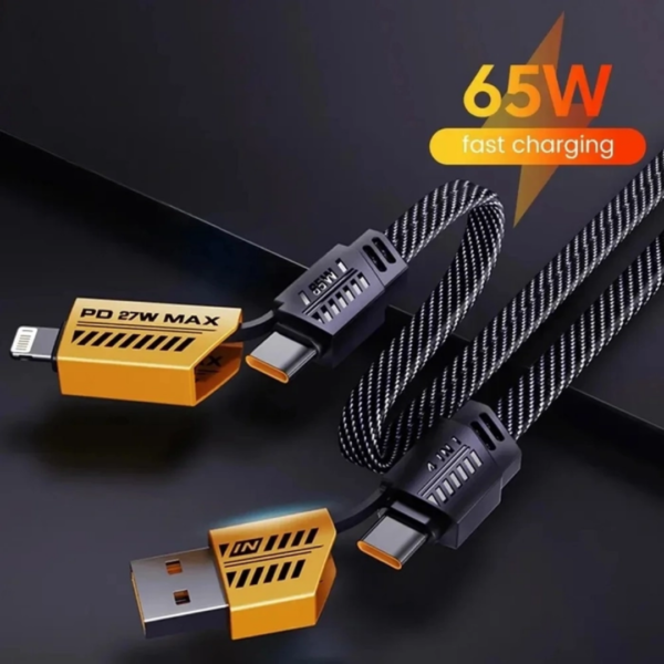 4 In 1 Cable With Fast Charging - Image 5