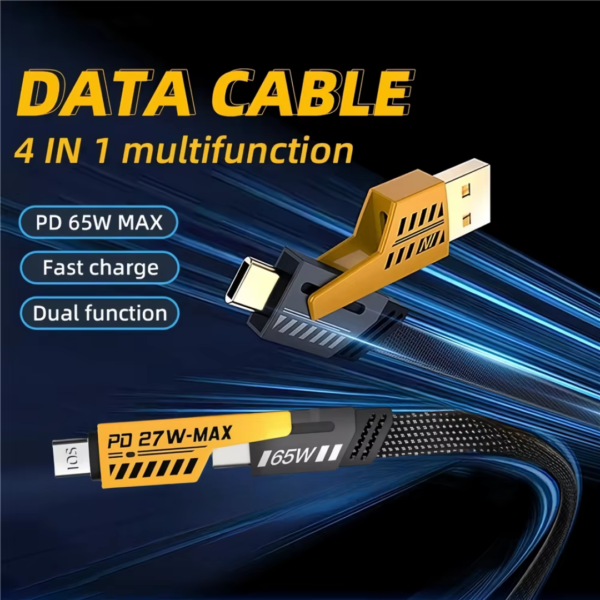 4 In 1 Cable With Fast Charging - Image 2