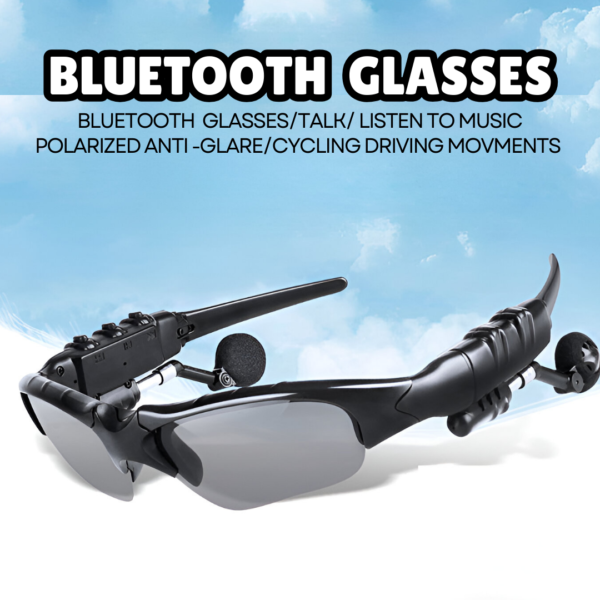 Wireless Sunglass Earbuds Bluetooth Headset - Image 2