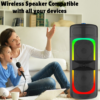 Bluetooth karaoke speaker with mic