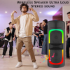portable karaoke speaker with mic