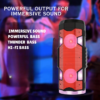 Wireless portable party speaker with mic