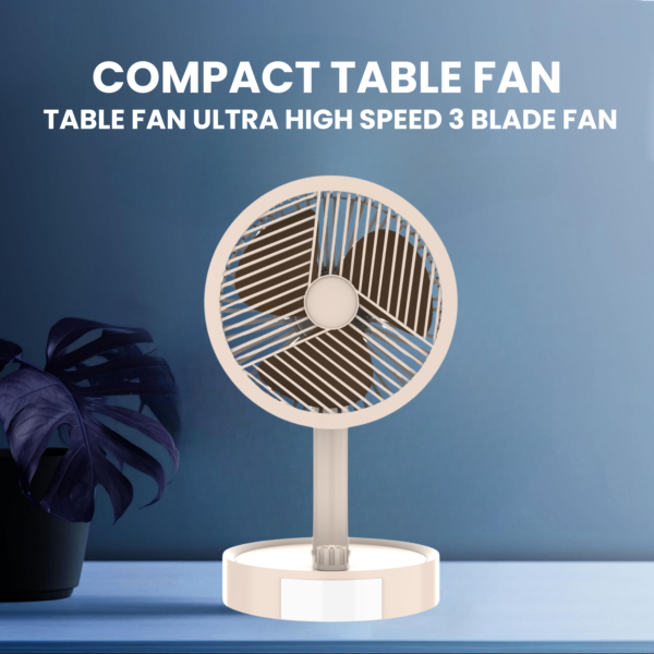 Portable Speedy Fan – Compact & Powerful Cooling Solution - Image 4