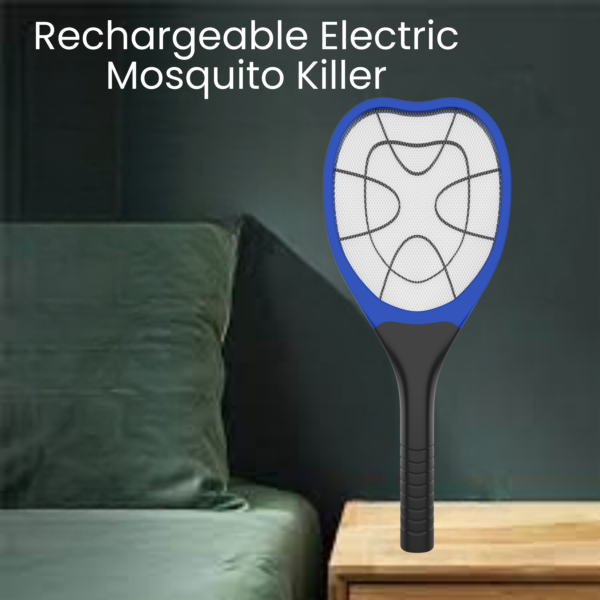 NR- 105 Mosquito Racket Bat With UV Attraction - Image 3