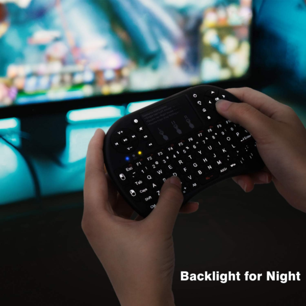 Wireless Mini Keyboard with Touchpad - Image 2
