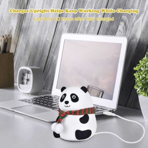 Rechargeable Cute Panda Night Lamp - Image 3