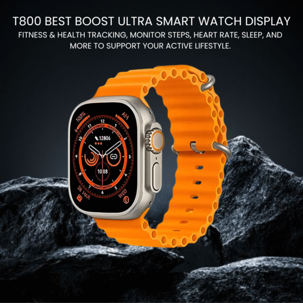 T800 Ultra Smart Watch with HD Display, Bluetooth Calling & Fitness Tracking - Image 2